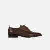 Gentleberg Robbert Vegan Leather Cap Toe Derby | Dark Brown 1 Gentleberg Robbert Vegan Leather Cap Toe Derby | Dark Brown