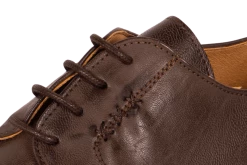 Gentleberg Robbert Vegan Leather Cap Toe Derby | Dark Brown