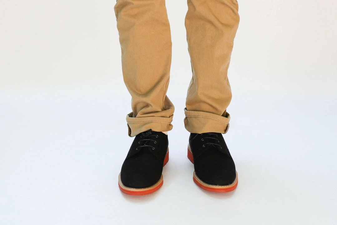 Good Guys Don't Wear Leather Shoes Aponi 2.0 Vegan Suede Derby Shoe | Black 5 Good Guys Don't Wear Leather Shoes Aponi 2.0 Vegan Suede Derby Shoe | Black