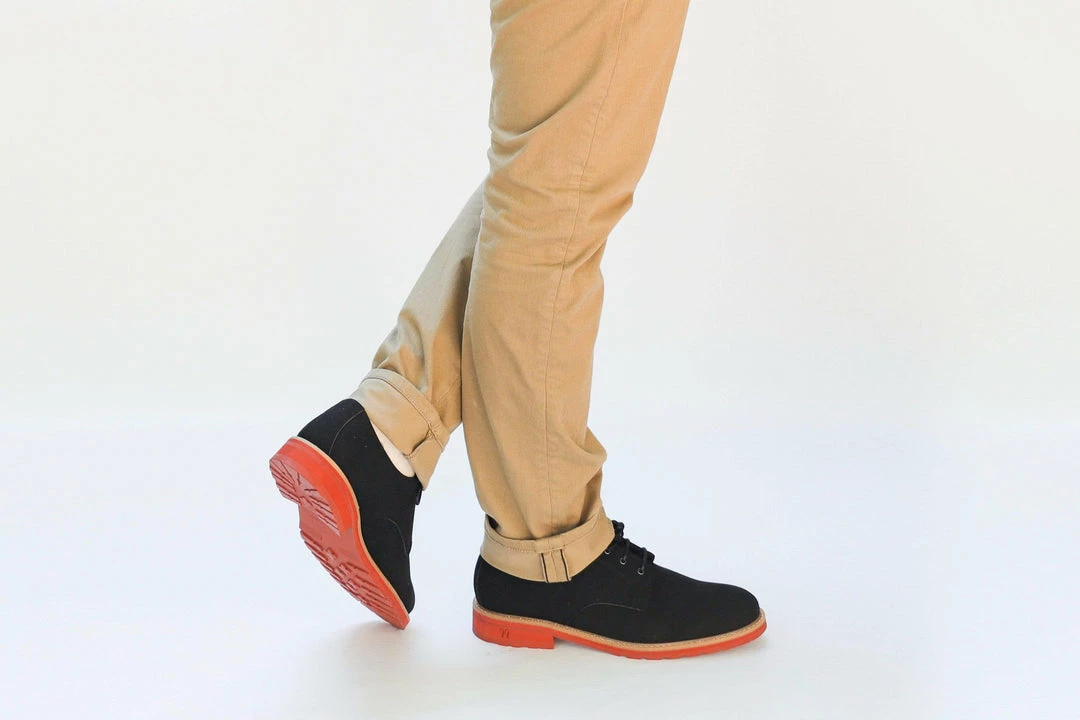 Good Guys Don't Wear Leather Shoes Aponi 2.0 Vegan Suede Derby Shoe | Black 4 Good Guys Don't Wear Leather Shoes Aponi 2.0 Vegan Suede Derby Shoe | Black