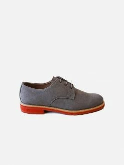 Good Guys Don't Wear Leather Aponi 2.0 Vegan Suede Derby Shoe | Grey