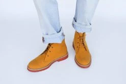 Good Guys Don't Wear Leather AYITA 2.0 Vegan Suede Desert Boot | Brandy Shoes