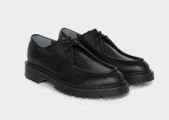 Good Guys Don't Wear Leather Bobby Vegan Leather Tyrolean Shoes | Black