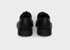 Good Guys Don't Wear Leather Bobby Vegan Leather Tyrolean Shoes | Black