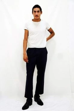 Good Guys Don't Wear Leather Eddie Vegan Leather Ankle Motorcycle Boot | Black Shoes