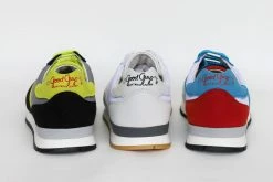 Good Guys Don't Wear Leather Shoes Felix Vegan Suede Trainers | Black & Yellow