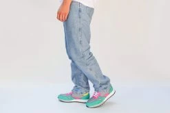 Good Guys Don't Wear Leather Felix Vegan Suede Trainers | Multicolour