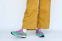 Good Guys Don't Wear Leather Felix Vegan Suede Trainers | Multicolour