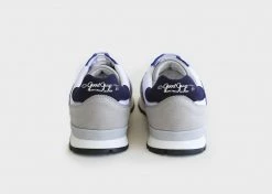 Good Guys Don't Wear Leather Felix Vegan Suede Trainers | Navy, White & Grey