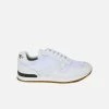 Good Guys Don't Wear Leather Shoes Felix Vegan Suede Trainers | White