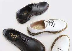 Good Guys Don't Wear Leather James Vegan Leather Oxford Shoes | White