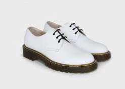 Good Guys Don't Wear Leather James Vegan Leather Oxford Shoes | White