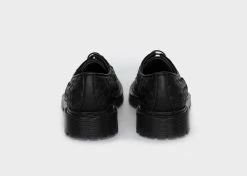 Good Guys Don't Wear Leather James Woven Vegan Leather Oxford Shoes | Black