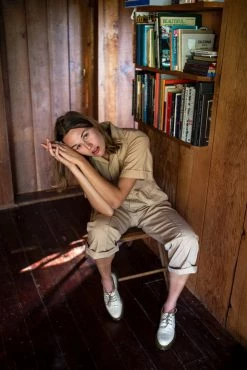 Good Guys Don't Wear Leather James Woven Apple Leather Vegan Oxford Shoes | Natural