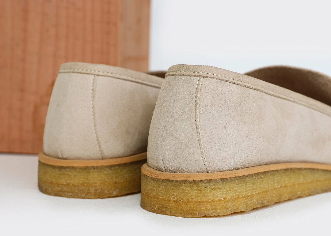 Good Guys Don't Wear Leather Joan Vegan Suede Loafers | Beige 9 Good Guys Don't Wear Leather Joan Vegan Suede Loafers | Beige