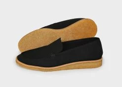 Good Guys Don't Wear Leather Shoes Joan Vegan Suede Loafers | Black 16 Good Guys Don't Wear Leather Shoes Joan Vegan Suede Loafers | Black