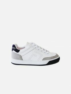 Good Guys Don't Wear Leather Kurt Vegan Leather Trainer | White