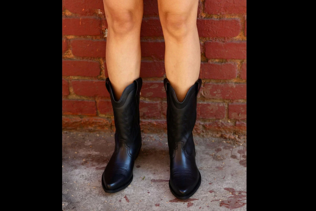 Good Guys Don't Wear Leather Lucky Unisex High Top Cowboy Boots | White Shoes 11 Good Guys Don't Wear Leather Lucky Unisex High Top Cowboy Boots | White Shoes