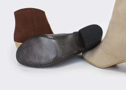 Good Guys Don't Wear Leather Nina Vegan Leather Heeled Ankle Boots | Black Shoes