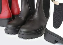 Good Guys Don't Wear Leather Shoes Oliver Vegan Leather Chelsea Boot | Black