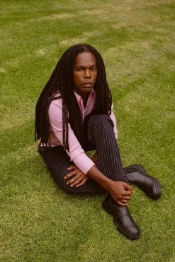 Good Guys Don't Wear Leather Shoes Oliver Vegan Leather Chelsea Boot | Black