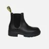 Good Guys Don't Wear Leather Shoes Oliver Vegan Leather Chelsea Boot | Black
