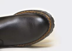 Good Guys Don't Wear Leather Shoes Oscar Vegan Leather Dealer Chelsea Boot | Black