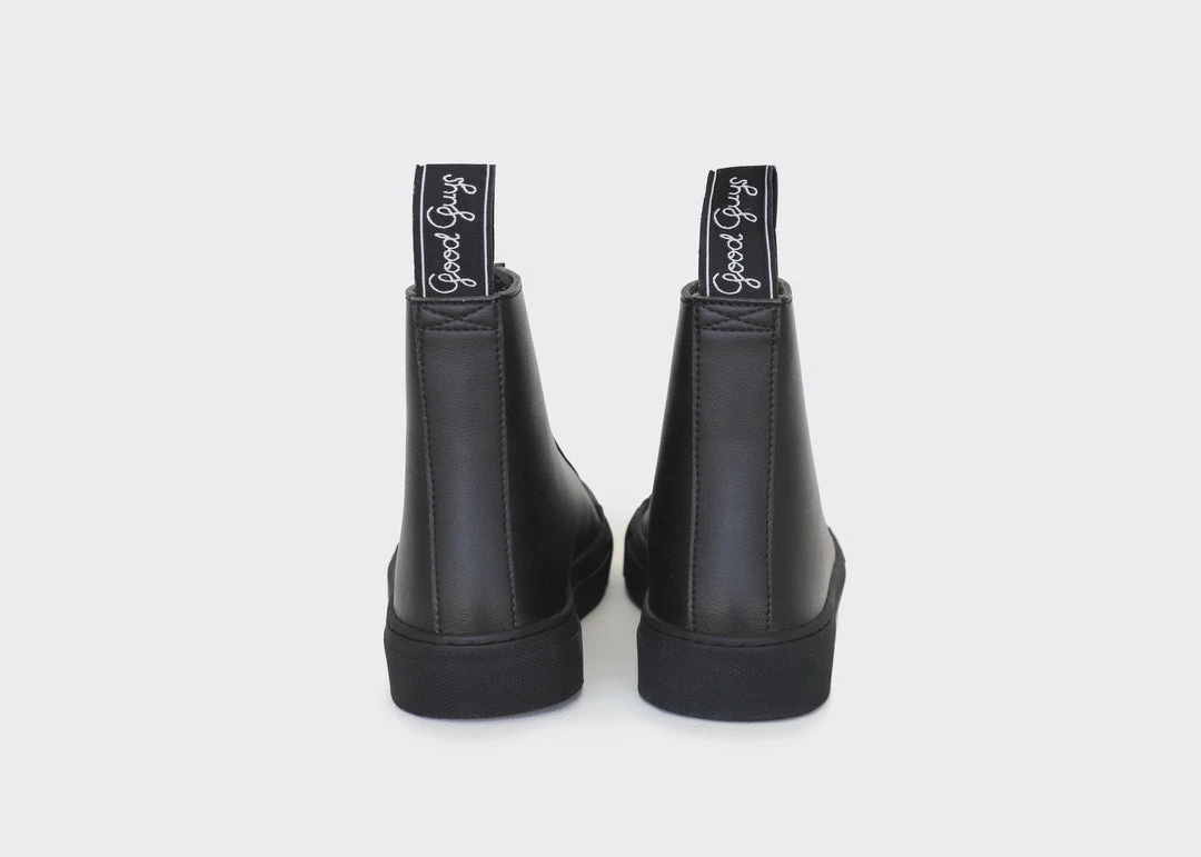 Good Guys Don't Wear Leather Wack Vegan Leather High-Top Trainer | Black 6 Good Guys Don't Wear Leather Wack Vegan Leather High-Top Trainer | Black