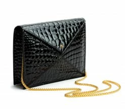 GUNAS New York About Last Night MulbTex™ Vegan Leather Clutch | Black