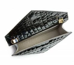 GUNAS New York About Last Night MulbTex™ Vegan Leather Clutch | Black
