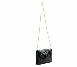 GUNAS New York About Last Night MulbTex™ Vegan Leather Clutch | Black