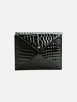 GUNAS New York About Last Night MulbTexâ„¢ Vegan Leather Clutch | Black