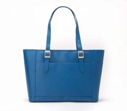 GUNAS New York Miley Vegan Leather Laptop Bag | Blue