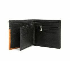 GUNAS New York Woody Mulbtex™ Vegan Leather Wallet | Black & Brown Accessories