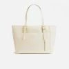 GUNAS New York Miley Vegan Leather Laptop Bag | Cream Bags