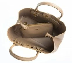 GUNAS New York Bags Jane Vegan Leather Handbag | Light Brown