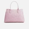 GUNAS New York Koko Vegan Embossed Leather Handbag | Lilac