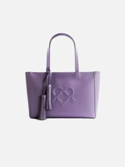 GUNAS New York Tippi Vegan Leather Tote Bag | Lilac Bags