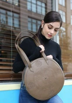 GUNAS New York Bags Meghan Vegan Leather Tote Bag | Tan