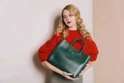 GUNAS New York Bags Jane Vegan Leather Handbag | Navy