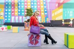 GUNAS New York Bags Jane Vegan Leather Handbag | Off-White