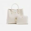 GUNAS New York Bags Jane Vegan Leather Handbag | Off-White