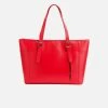 GUNAS New York Miley Vegan Leather Laptop Bag | Red Bags