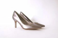 GURU Mtp Panther Metallic Vegan Leather Pump | Metallic