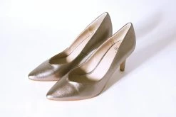 GURU Mtp Panther Metallic Vegan Leather Pump | Metallic