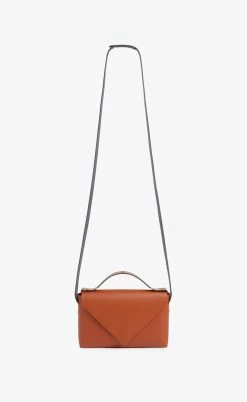 Hemincuff Bags Stef Recycled Vegan Leather Origami Satchel | Cognac