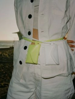 HOZEN Desserto® Cactus Leather Vegan Card Holder | Grasshopper Shoulder Bags