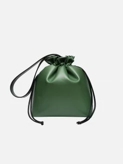 HOZEN Cinch Vegan Leather Hobo Bag | Frog Bags