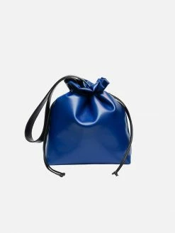 HOZEN Cinch Vegan Leather Hobo Bag | Peacock Bags