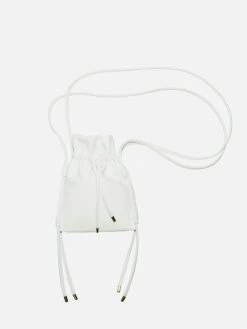 HOZEN Desserto® Cactus Leather Vegan Sling Pouch | Swan